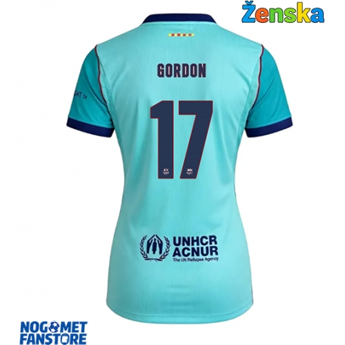 Barcelona Anthony Gordon #17 Rezervni Dres za Ženska 2026-27 Kratak Rukav